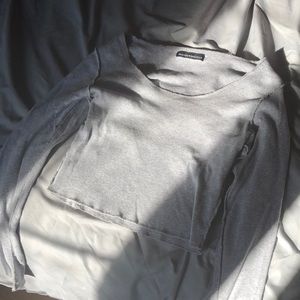 RARE BRANDY MELVILLE LONG SLEEVE CROP MCKENNA TOP